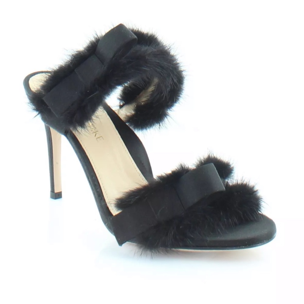 NIB MARION PARKE Loretta Black Shoes Size 38.5